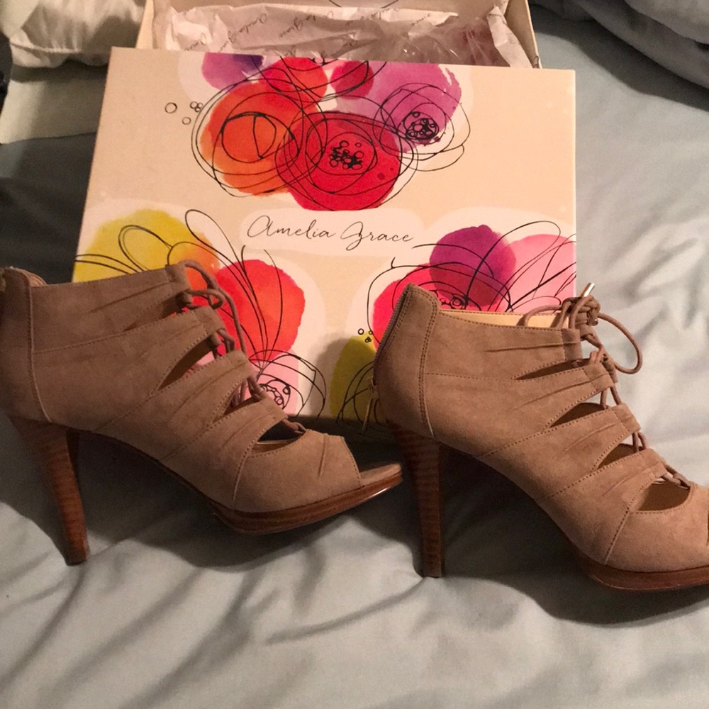 Brown heels